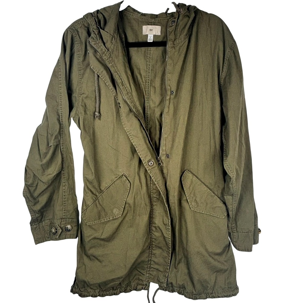 Nordstrom‎ Womens M Utility Jacket Lightweight Military Gorpcore Grunge Fall